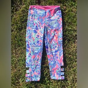 Lilly Pulitzer Luxletic Callie Cropped Legging Size S